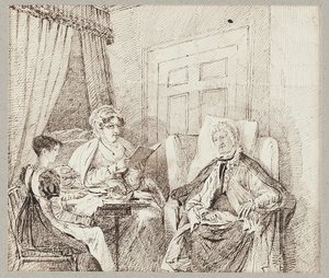 Scena wewnętrzna autorstwa John Harden