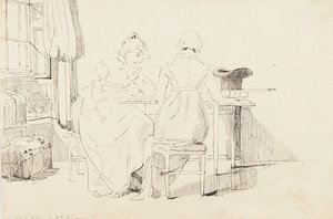 Oczekiwanie w Whitehaven, 1811 r. autorstwa John Harden