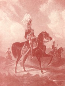 Oficer, 13. Pułk Lekkich Dragonów, c1820-1870, 1909