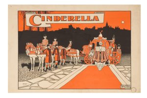 "Kopciuszek" / J. Hassall / Plakat, 1897-98 autorstwa John Hassall