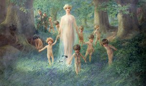 Fairy Wood (akwarela na papierze)
