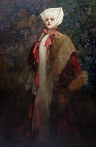 Pani (olej na płótnie) autorstwa John Hassall