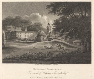 Bushhill, Middlesex, zewnętrzne przedmieścia — północ autorstwa John Hassell