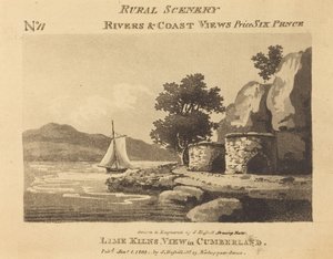 Piece wapienne, widok w Cumberland autorstwa John Hassell