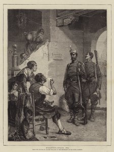 Zakwaterowany, Hiszpania, 1874