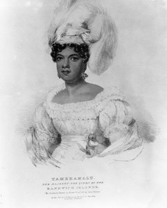 Tamehamalu, Jej Wysokość Królowa Wysp Sandwich, 1824