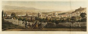 Panoramiczny widok na Tyflis, 1827 autorstwa John Heaviside Clark