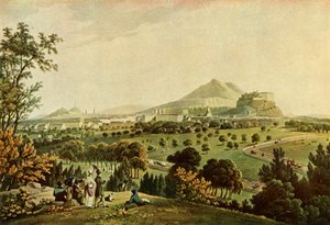 „Miasto Edynburga”, 1824, 1946. autorstwa John Heaviside Clark