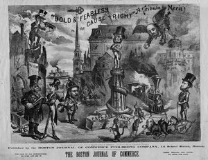 Odważni i nieustraszeni w obronie prawa: hołd dla zasług!, opublikowany przez Boston Journal of Commerce, 1873