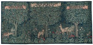 Gobelin- Zieleń autorstwa John Henry Dearle