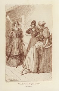 Ilustracja do książki Jane Eyre autorstwa Charlotte Bronte (litografia) autorstwa John Henry Frederick (after) Bacon