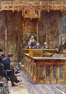 Spiker Izby Gmin (litografia kolorowa) autorstwa John Henry Frederick (after) Bacon