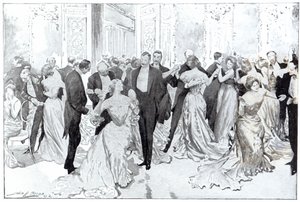 Cotillon, z „Daily Life Upstairs”, 1902 (litografia)