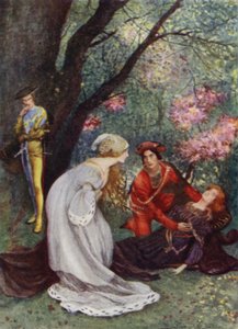 Dwaj dżentelmeni z Werony autorstwa John Henry Frederick Bacon