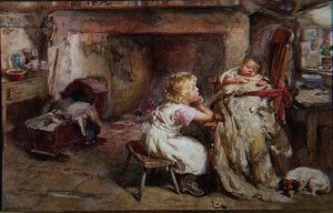 Dom w domku autorstwa John Henry Henshall