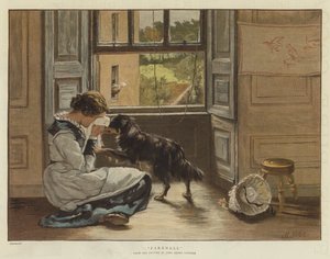 Pożegnanie (chromolitho)