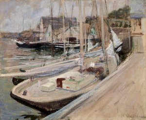 Łodzie rybackie w Gloucester, 1901.