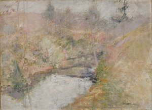 Basen Hemlock autorstwa John Henry Twachtman