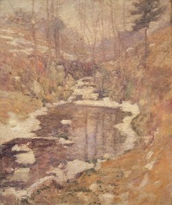 Hemlock Pool, ok.1900 autorstwa John Henry Twachtman