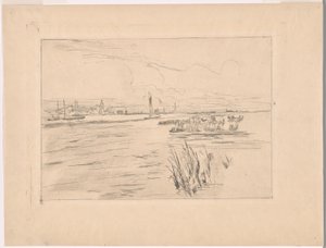 Holland Dykes autorstwa John Henry Twachtman