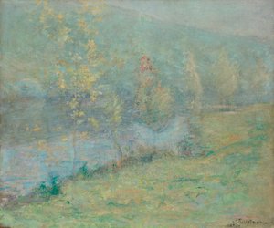 Mglisty majowy poranek autorstwa John Henry Twachtman