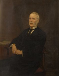Portret Johna Halla autorstwa John Hodgson Campbell