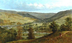 Cragg Vale & Stocks Hall z Broadbottom, 1869