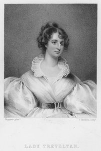Lady Trevelyan (Grawerowanie) autorstwa John Hoppner