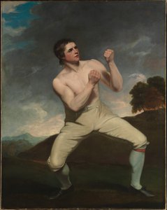 Richard Humphreys, bokser autorstwa John Hoppner