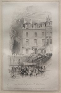 Kwatera Napoleona, Quai Conti, 1835.