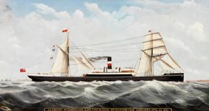 SS Cogent” Sunderland, 1884-85 autorstwa John Hudson