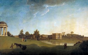 „Halswell House, Somerset”, 1764 autorstwa John Inigo Richards