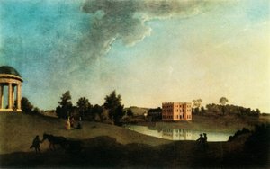 „Halswell House and Grounds, Somerset”, ok. 1768, 1944 r.