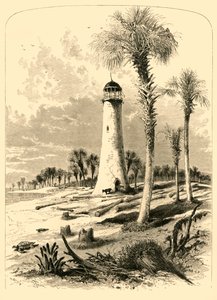 „Latarnia barowa, ujście rzeki św. Jana”, 1872 r.