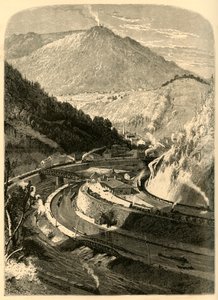 „Mauch Chunk i Góra Pisgah”, 1872.