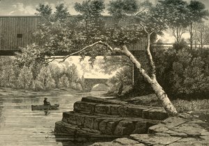 „Passaic, poniżej wodospadów”, 1874.