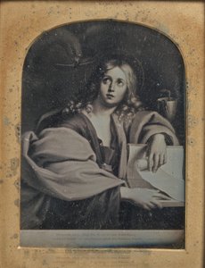 Kopia obrazu św. Jana Ewangelisty autorstwa Domenichino, 1846-52.