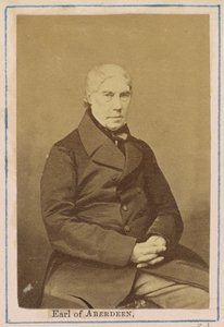 [George Hamilton Gordon, 4. hrabia Aberdeen].