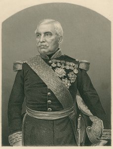 Amable Jean Jacques Pelissier (1794-1864) książę Malakoff autorstwa John Jabez Edwin Paisley Mayall