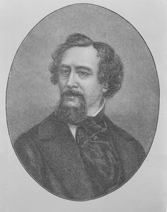 Karol John Huffam Dickens (1812-70) autorstwa John Jabez Edwin Paisley Mayall