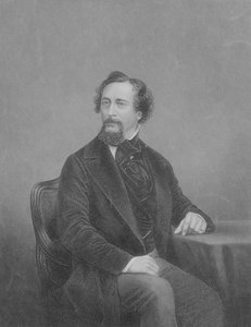 Karol John Huffam Dickens (1812-70) autorstwa John Jabez Edwin Paisley Mayall