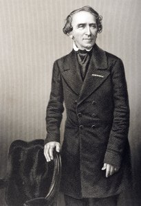 Giacomo Meyerbeer (1791-1864) grawerowane przez D.J. Pound z fotografii, z „The Drawing-Room of Eminent Personages, Volume 2”, wydanej w Londynie, 1860 autorstwa John Jabez Edwin Paisley Mayall