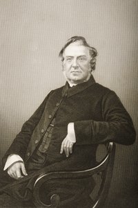 Hugh Stowell (1799-1845) wyryty przez D.J. Pounda z fotografii, z "The Drawing-Room of Eminent Personages, Volume 2", wydanej w Londynie, 1860 r. autorstwa John Jabez Edwin Paisley Mayall