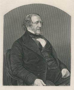 John Campbell, 1. baron Campbell of St. Andrews, grawerowane przez D.J. Pound z fotografii, z „Salon wybitnych osobistości, tom 2”, 1860 autorstwa John Jabez Edwin Paisley Mayall