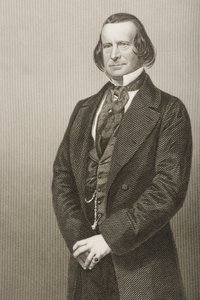 Samuel Phelps (1804-78) rytowany przez D.J. Pound z fotografii, z „The Drawing-Room of Eminent Personages, Volume 2”, wydanej w Londynie, 1860 autorstwa John Jabez Edwin Paisley Mayall
