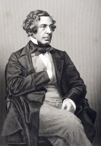 Samuel Warren (1807-77) rytowany przez D.J. Pound z fotografii, z „The Drawing-Room of Eminent Personages, Volume 2”, wydanej w Londynie, 1860 autorstwa John Jabez Edwin Paisley Mayall