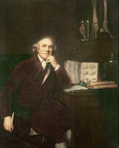 Portret Johna Huntera (1728-1793) według Sir Joshua Reynolds (1723-92) 1813