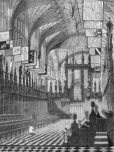 Kaplica św. Jerzego, Windsor, 1845