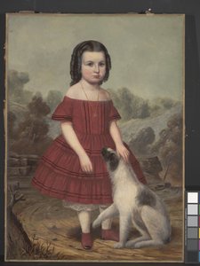Portret Alice Lyons, około 1855 (olej na płótnie) autorstwa John Jacob Hegler