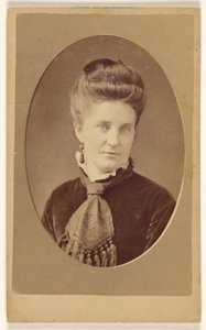 [Niezidentyfikowana kobieta, wydrukowana w stylu quasi-owalnym]. autorstwa John James Abbott